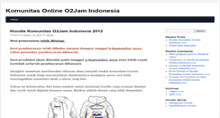 Desktop Screenshot of id.o2jam.asia
